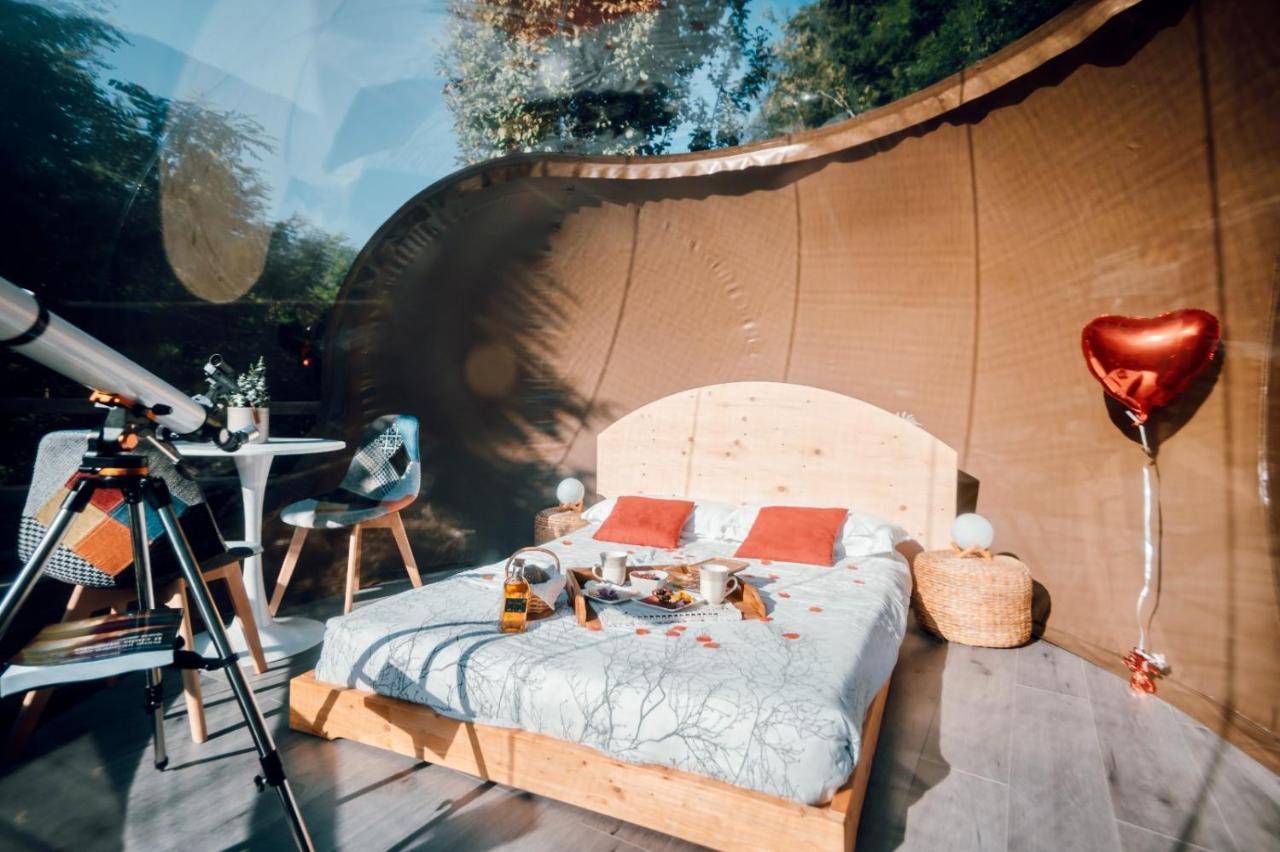 Maso La Marianna Bubble Glamping In Trentino Bed & Breakfast Sant'Orsola Bagian luar foto