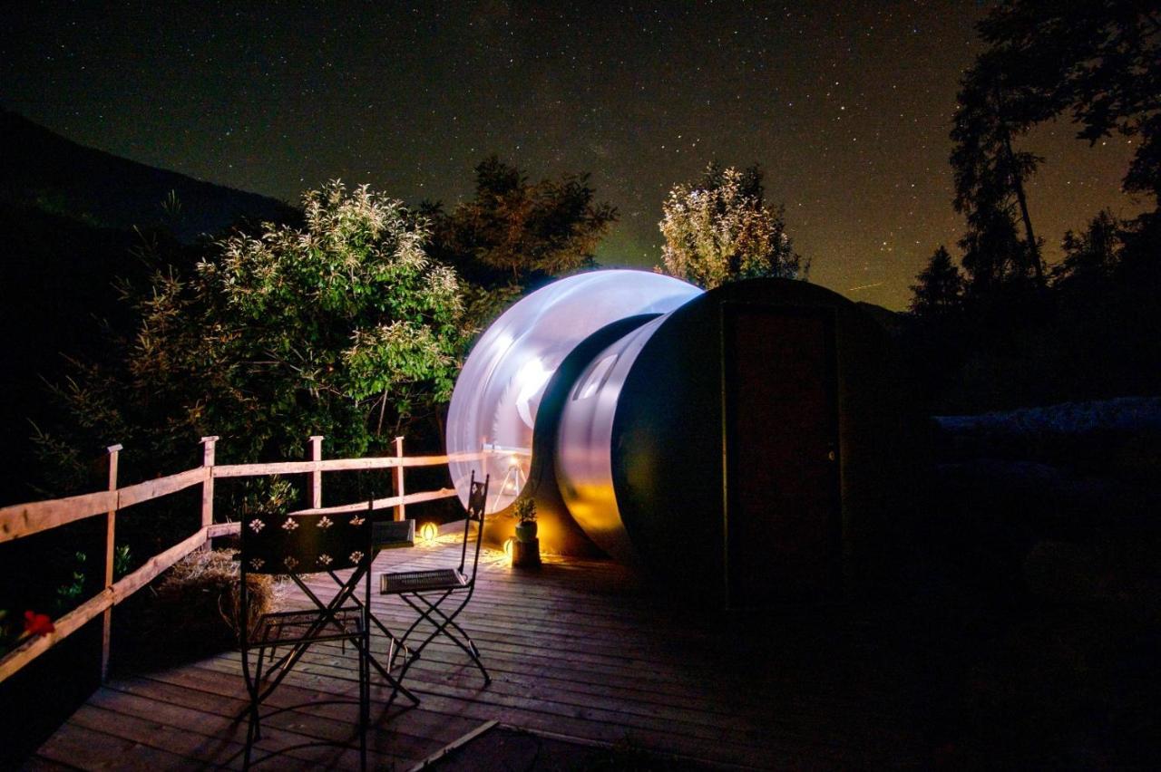Maso La Marianna Bubble Glamping In Trentino Bed & Breakfast Sant'Orsola Bagian luar foto