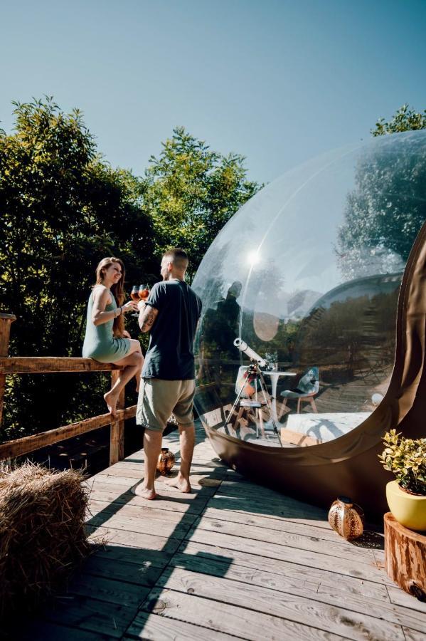 Maso La Marianna Bubble Glamping In Trentino Bed & Breakfast Sant'Orsola Bagian luar foto