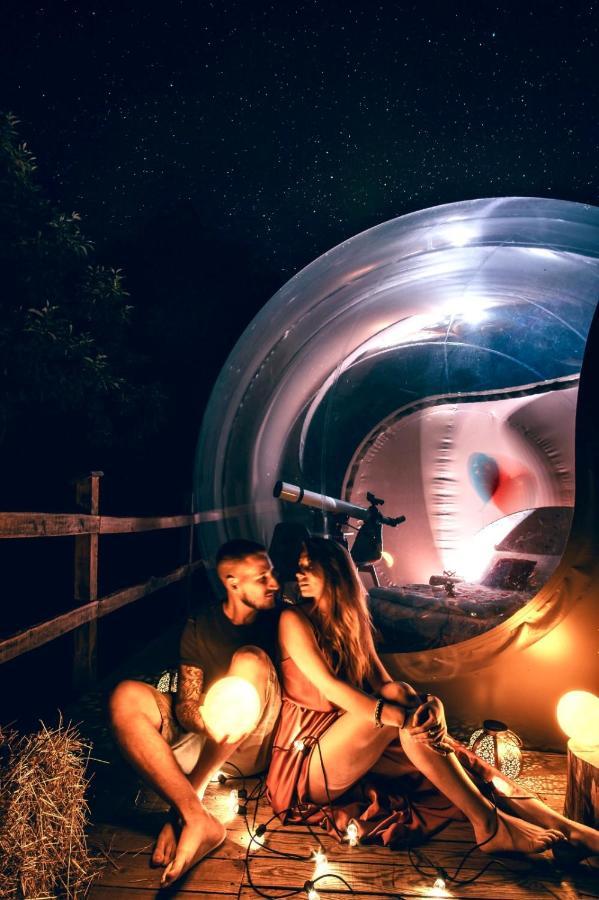 Maso La Marianna Bubble Glamping In Trentino Bed & Breakfast Sant'Orsola Bagian luar foto
